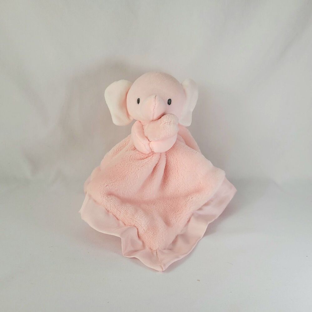 Carter's Just One You Plush Pink Elephant Polka Dot Lovey Baby Security Blanket